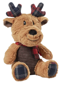 Renna Blitzen peluche cm 26 Natale . Giochi per cani