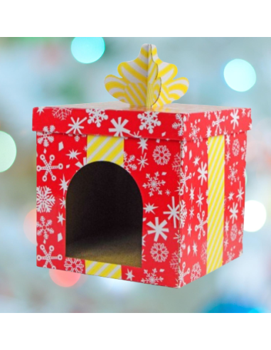 Tiragraffi Cuccia Cartone Regalo. Tiragraffi