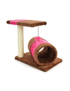 Tiragraffi Rimini 40x29x38h cm Marrone Chiaro e Fucsia. Tiragraffi 2