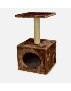 Tiragraffi Giglio 30x30x55 h cm Marrone. Tiragraffi 2