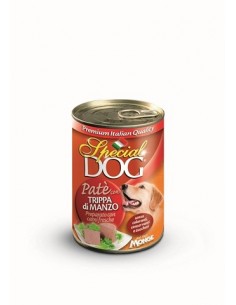 SPECIAL DOG PATE' TRIPPA E MANZO GR.400...