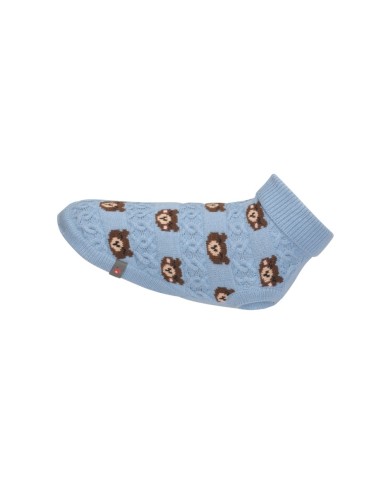 Maglioncino Bruno Light Blue taglia 27. Abbigliamento per cani.