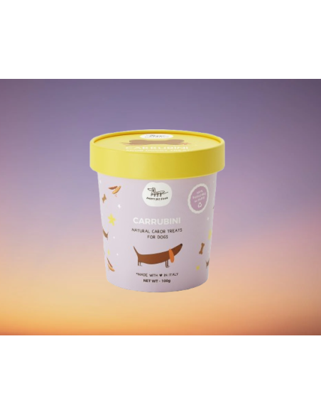 Biscotti Carrubini Gr.100 Hygge-Dog. Snack per cani.