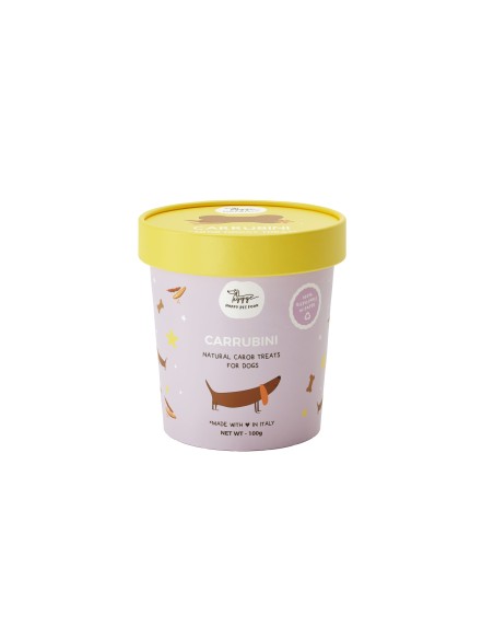 Biscotti Carrubini Gr.100 Hygge-Dog. Snack per cani.