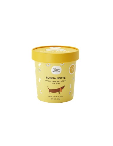 Biscotti della Buonanotte alla CAMOMILLA Gr.100 Hygge-Dog. Snack per cani.