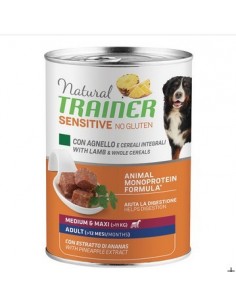 NATURAL TRAINER DOG SENSITIVE  M/M AGNELLO E CEREALI GR.400