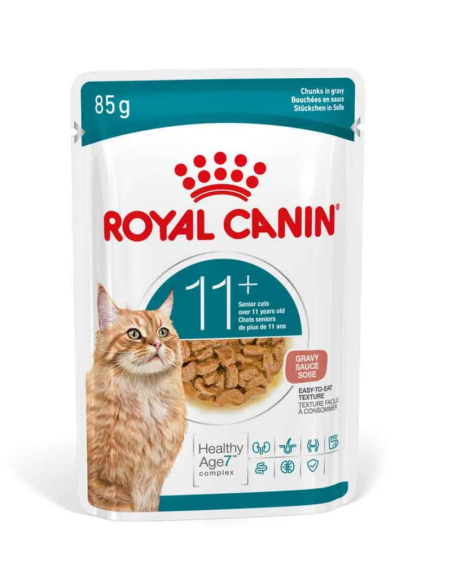 Ageing 11+ Gravy Gr.85. Cibo Umido Per Gatti. Ageing 11+ Gravy Gr.85. Cibo Umido Per Gatti.