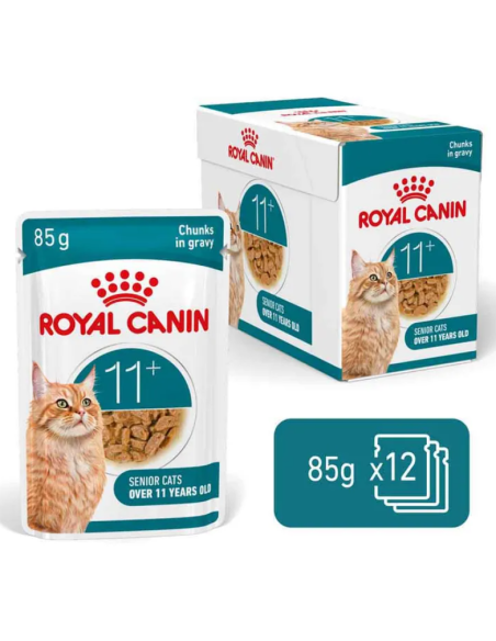 Ageing 11+ Gravy Gr.85. Cibo Umido Per Gatti. Ageing 11+ Gravy Gr.85. Cibo Umido Per Gatti.