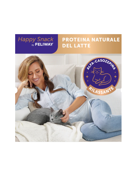 Feliway Happy Snack SAalmone 6 pezzi . Snack per Gatti Feliway Happy Snack SAalmone 6 pezzi . Snack per Gatti