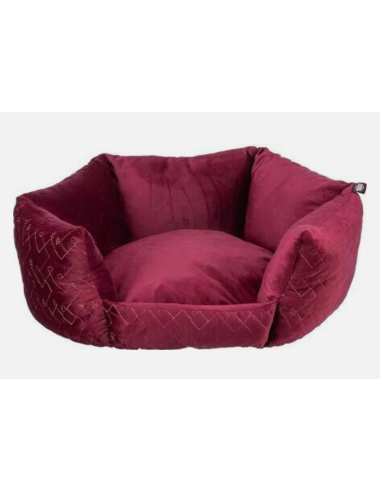 Cuccia Natalya cm 50 Bordeaux. Cucce per cani.