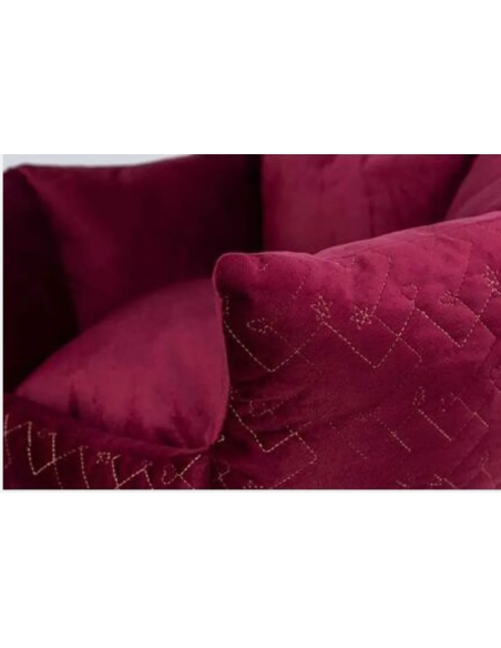 Cuccia Natalya cm 50 Bordeaux. Cucce per cani. Cuccia Natalya cm 50 Bordeaux. Cucce per cani.