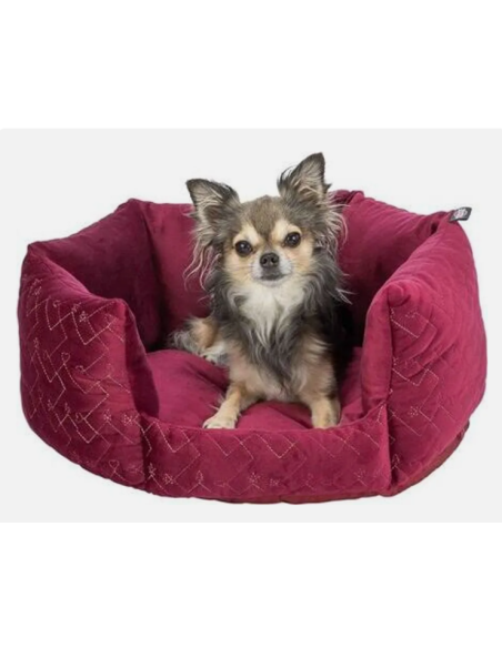 Cuccia Natalya cm 50 Bordeaux. Cucce per cani. Cuccia Natalya cm 50 Bordeaux. Cucce per cani.