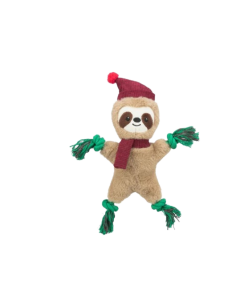 Bradipo Peluche Corda cm 32. Giochi per cani.