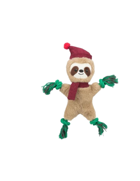 Bradipo Peluche Corda cm 32. Giochi per cani.