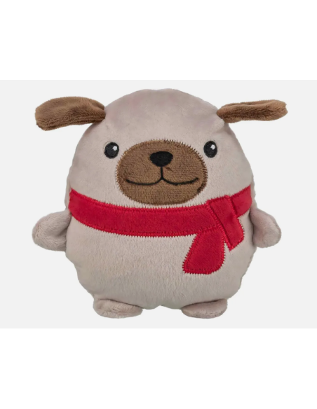 Cane Natalizio Con Suono Peluche . Giochi Per Cani .