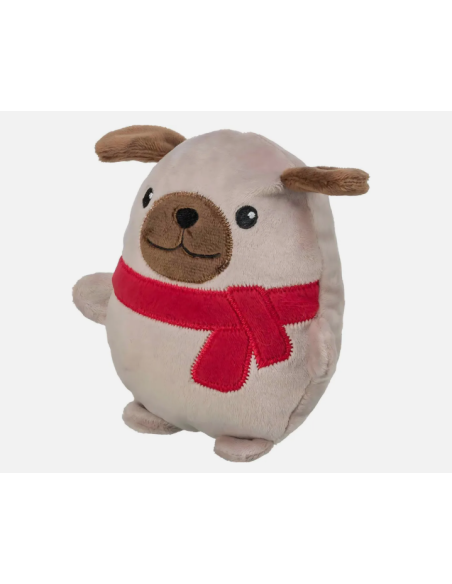 Cane Natalizio Con Suono Peluche . Giochi Per Cani .