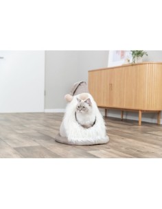 Igloo Xmas Gnomo beige. Cucce Per Gatti 2