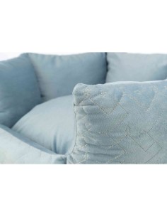 Cuccia Natalya cm 50 Blu Ghiaccio. Cucce e Letti Per Cani. 2