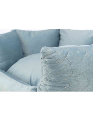 Cuccia Natalya cm 50 Blu Ghiaccio. Cucce e Letti Per Cani.