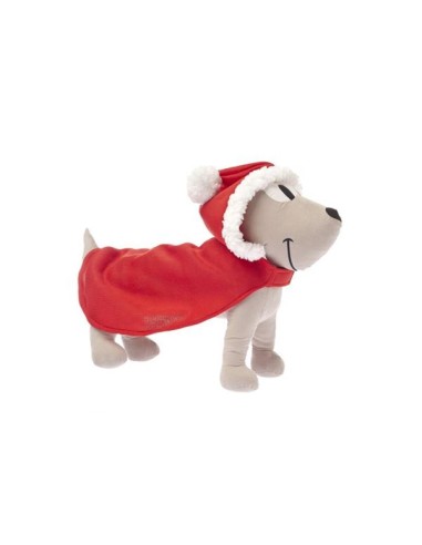 Mantellina Santa's cm 35. Abbigliamento per cani