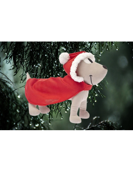 Mantellina Santa's cm 40. Abbigliamento per cani Mantellina Santa's cm 40. Abbigliamento per cani