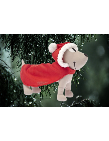 Mantellina Santa's cm 25. Abbigliamento per cani .