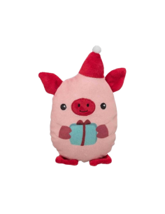 Maialino Natalizio peluche cm 19. Giochi per Cani