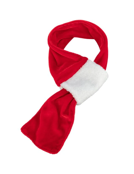 Sciarpa Natalizia cm 90 misura large. Abbigliamento per cani