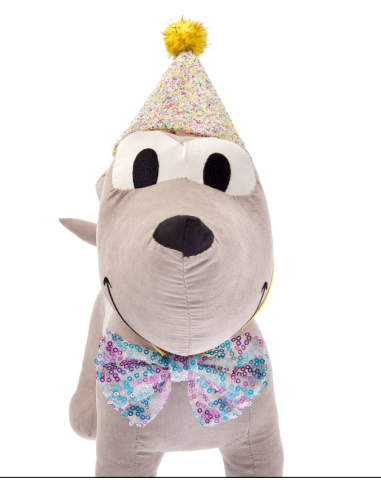 Cappellino e Papillon Party . Abbigliamento per cani.