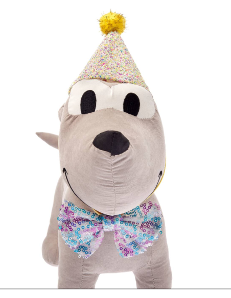 Cappellino e Papillon Party . Abbigliamento per cani.