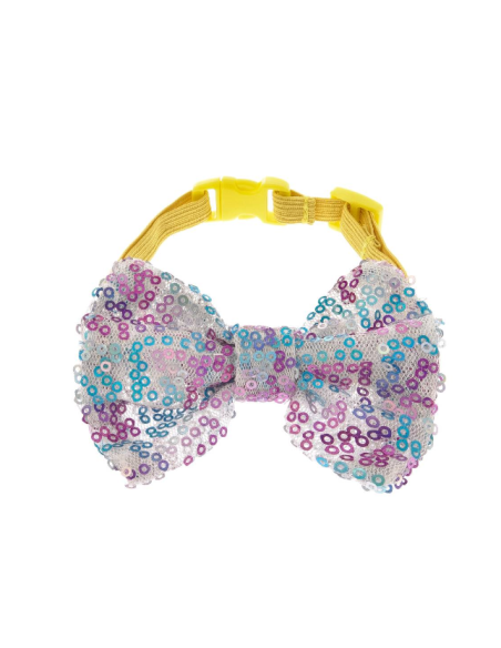 Cappellino e Papillon Party . Abbigliamento per cani.