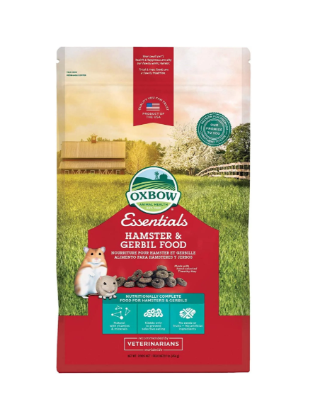 Essential Oxbow Hamster Gerbil gr 450. Mangime Per Roditori .