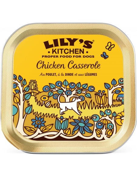 Lily's Kitchen Adult Pollo e Tacchino gr.150. Cibo Umido per cani. Lily's Kitchen Adult Pollo e Tacchino gr.150. Cibo Umido per cani.