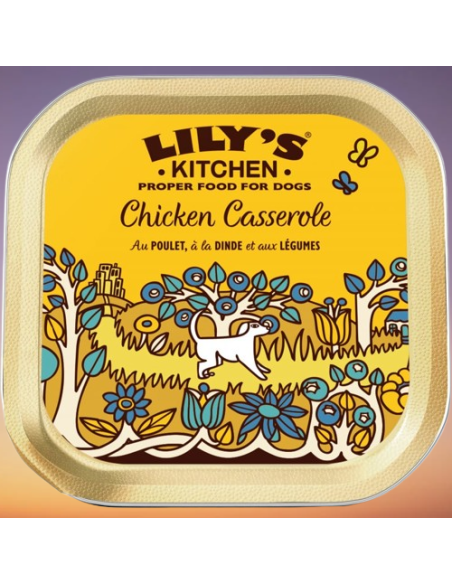 Lily's Kitchen Adult Pollo e Tacchino gr.150. Cibo Umido per cani. Lily's Kitchen Adult Pollo e Tacchino gr.150. Cibo Umido per cani.