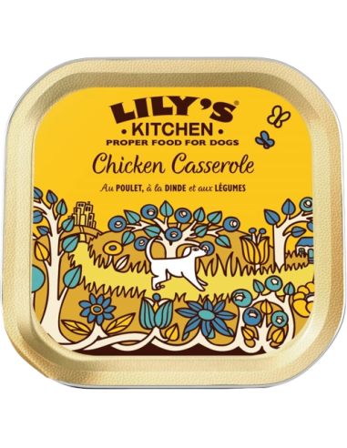 Lily's Kitchen Adult Pollo e Tacchino gr.150. Cibo Umido per cani.