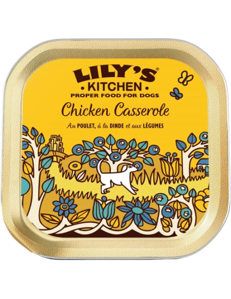 Lily's Kitchen Adult Pollo e Tacchino gr.150. Cibo Umido per cani. Lily's Kitchen Adult Pollo e Tacchino gr.150. Cibo Umido per cani.