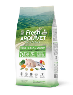 Arquivet Fresh Puppy Junior Salmone e Tacchino kg 10. Puppy. 2