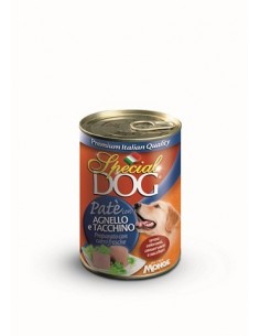 SPECIAL DOG PATE' AGNELLO/TACCHINO GR.400 PROMO...