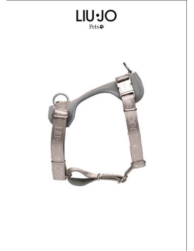 Liu Jo Pettorina H Grigio Caramello mis. 1 . Collari e Guinzagli per cani .