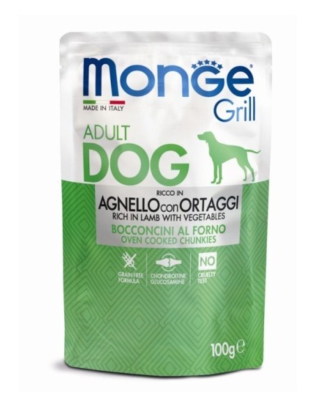 MONGE BUSTA GRILL AGNELLO E VERDURE GR.100