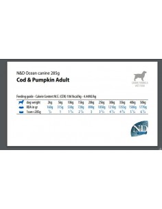 NATURAL & DELICIOUS OCEAN MERLUZZO E ZUCCA GR.285 2