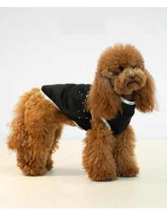 Liu Jo Felpa Logo e Brillantini misura small Nero. Abbigliamento per cani. 2