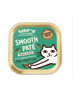 Lily's Kitchen Adult Patè Pollo e Selvaggina gr.85 vaschetta. Cibo Umido per gatti.