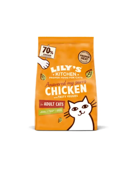 Lily's Kitchen Adult Pollo kg.2.Cibo Secco  Per Gatti .