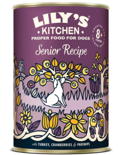 Lily's Kitchen Senior Tacchino gr.400. Cibo Umido Per Cani.