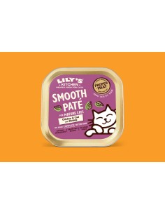 Lily's Kitchen Senior Pollo e Pesce gr.85 vaschetta. Cibo Umido per gatti .