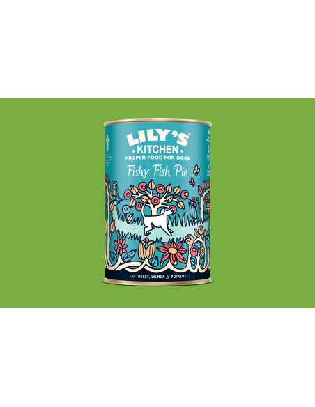 Lily's Kitchen Adult Tacchino Salmone e Aringa gr.400.Cibo Umido per cani.