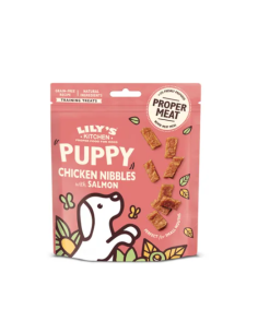 Lily's Kitchen Snack Dog Puppy Nibbles pollo e Salmone gr.70.Snack per Cani. 2