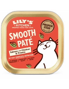 Lily's Kitchen Adult Salmone e Pollo gr.85 vaschetta. Cibo Umido per gatti