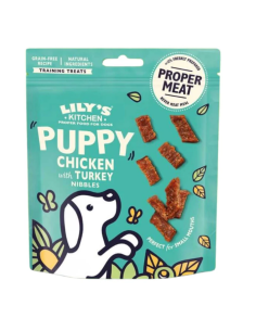 Lily's Kitchen Snack Dog Puppy Nibbles Pollo e Tacchino gr.70. Snack Per Cani . 2